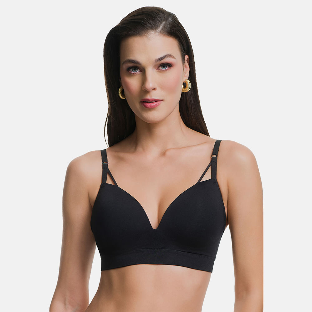 BRA SEAMLESS CON TACTO DURAZNO